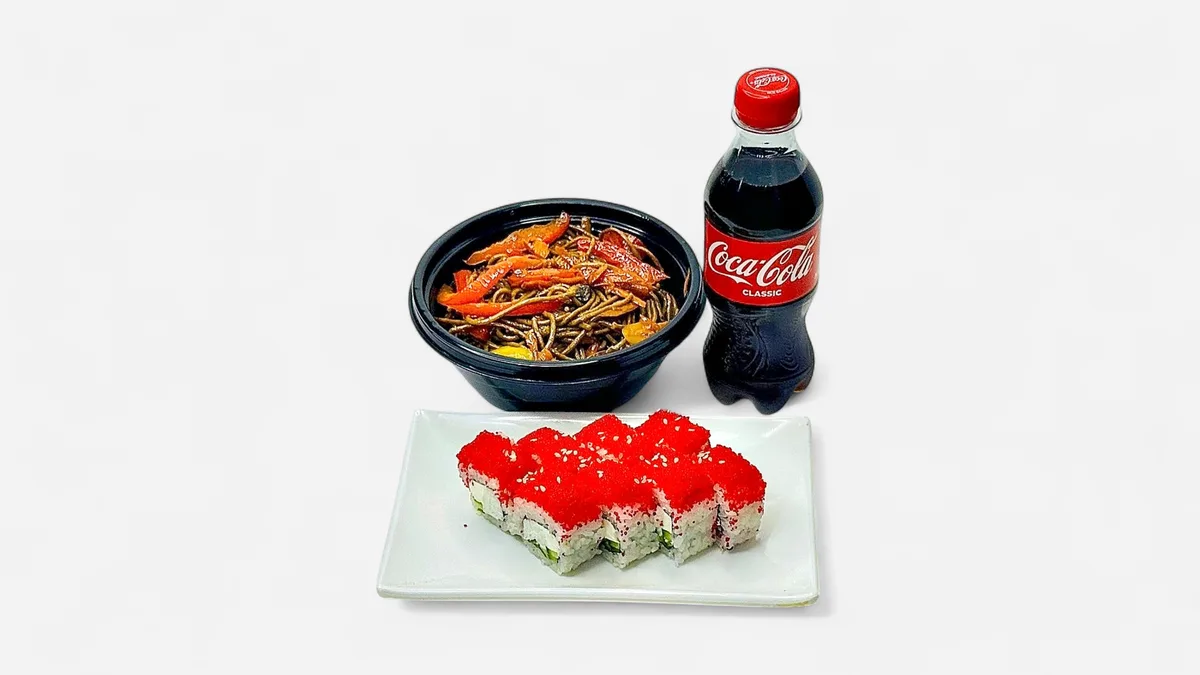 Combo Soba Terevezli+Kaliforniya