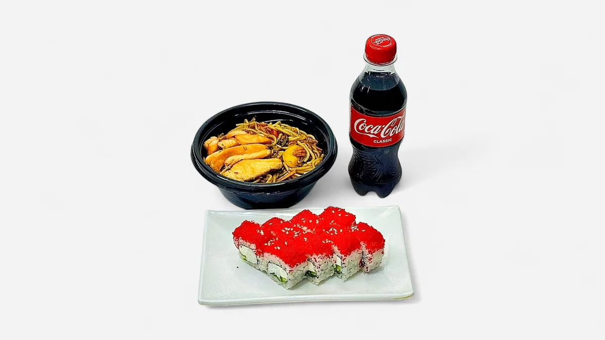 Combo Yumurtalı Balıglı noodle+Kaliforniya