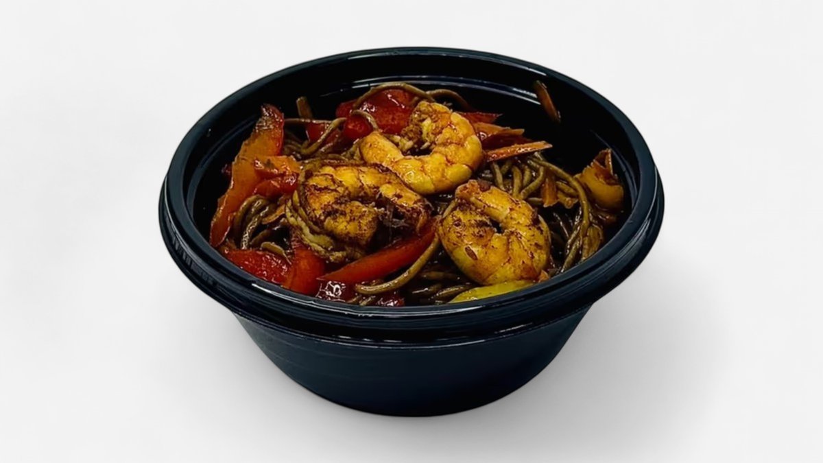 Soba noodle Krevetli