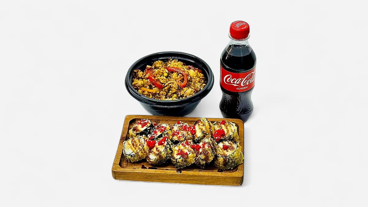 Wok Düyü Terevezli+Hot Cesar