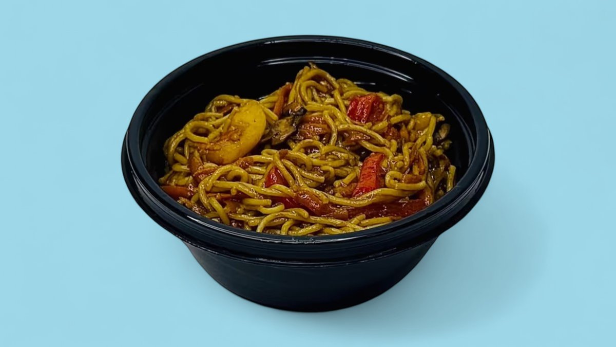 Yumurtalı noodle Terevezli