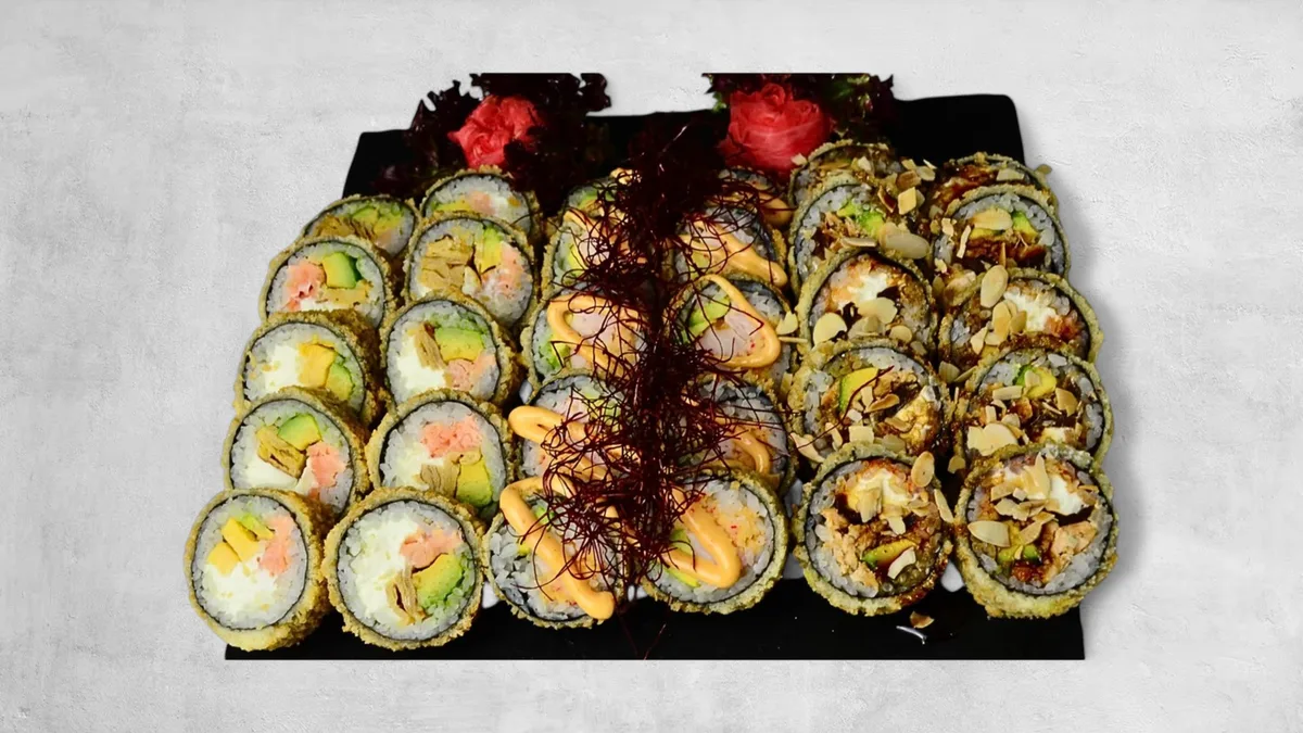 Tempura zestaw Sredni (36 szt)