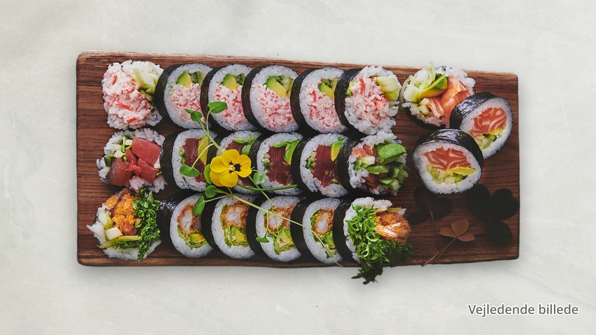 Futomaki crispy spicy laks