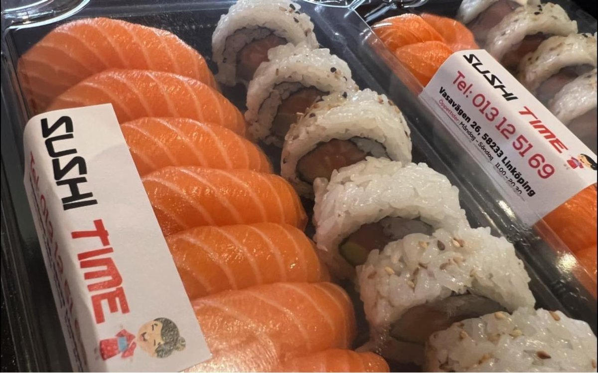 8 Bitar Sushi L