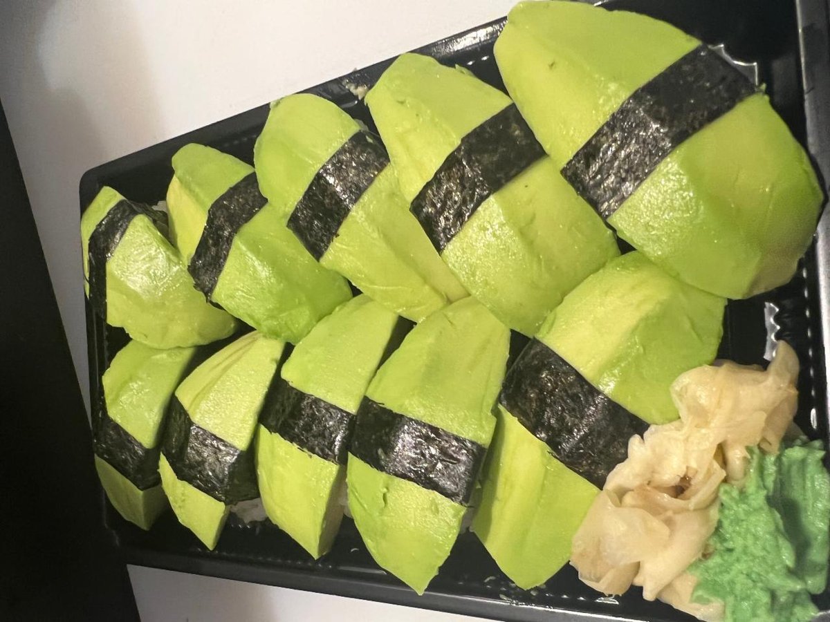 Avokado Nigiri (vegan)