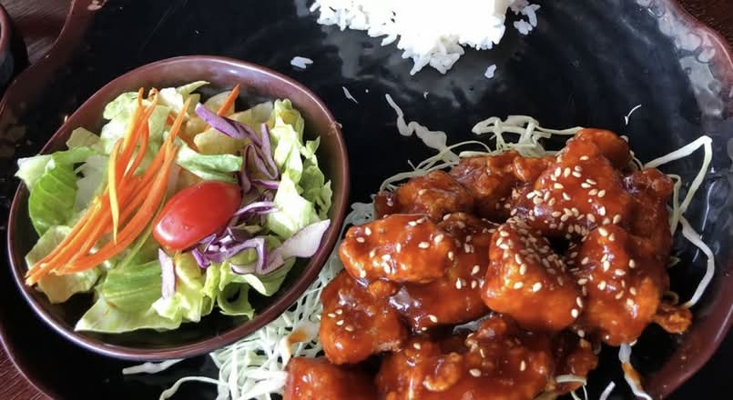 Spicy Sesame Chicken (D)