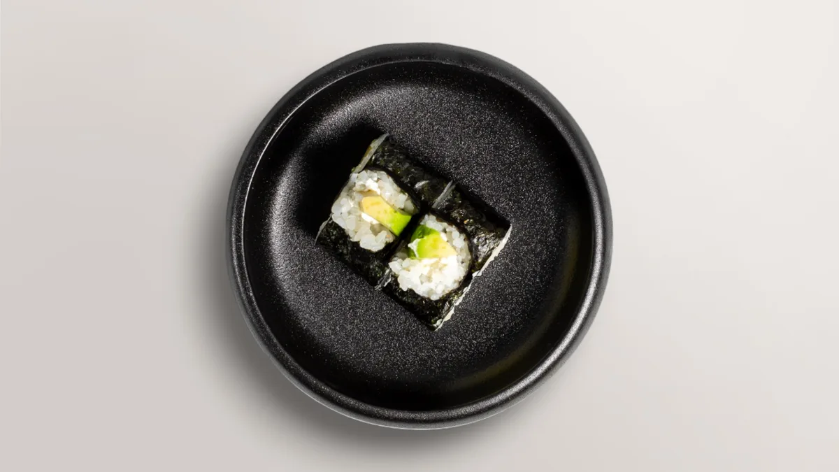 Hoso Maki Avocado Philadelphia