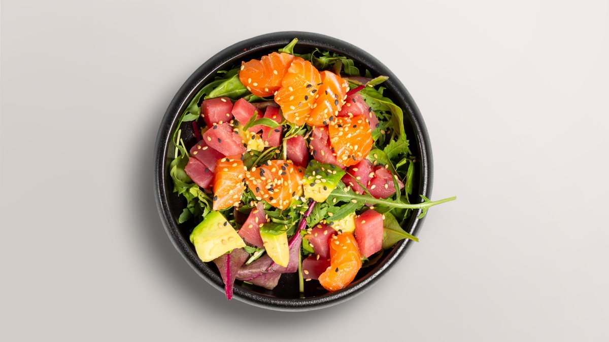 Sashimi Salat
