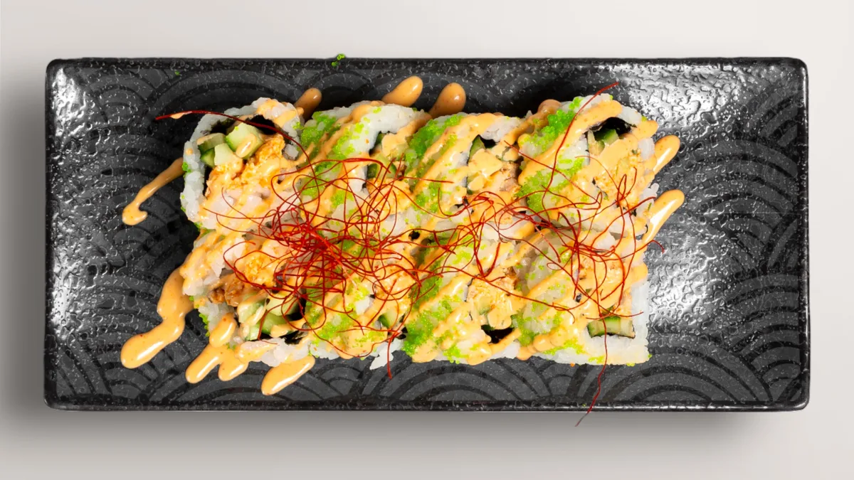 Spicy Salmon Ura Maki