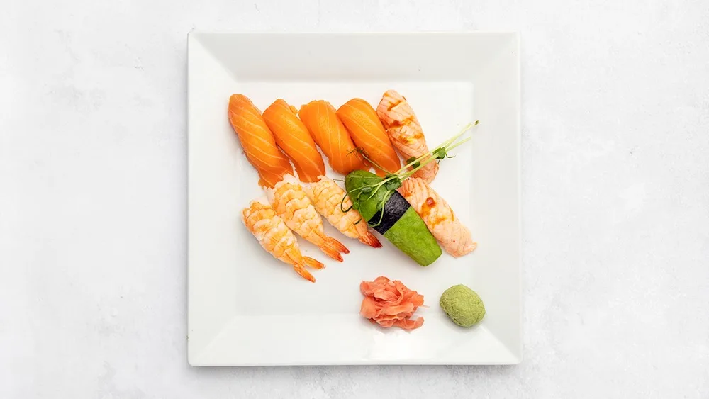 10 Bitar Nigiri