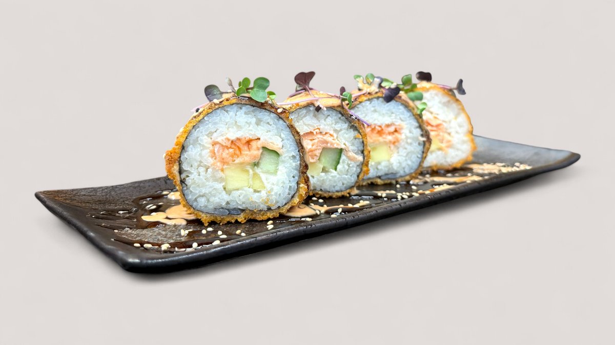 Crunchy Sweet Salmon Roll
