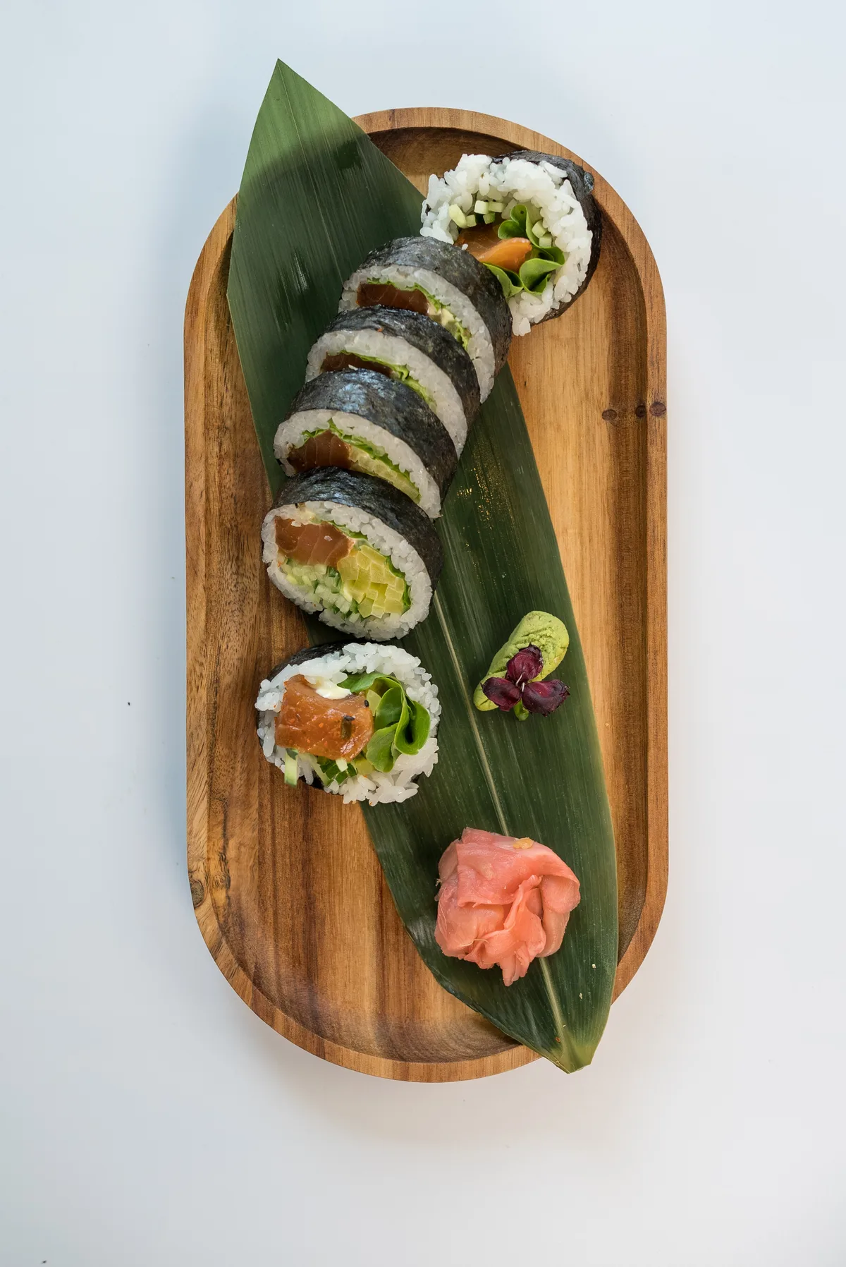 Futomaki łosoś karakuchi