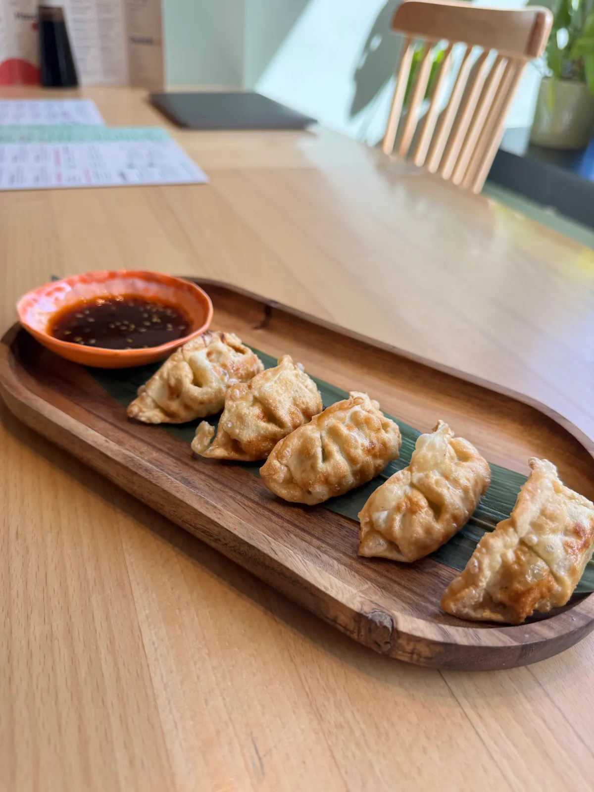 Smażone pierożki Gyoza z warzywami - 5 szt