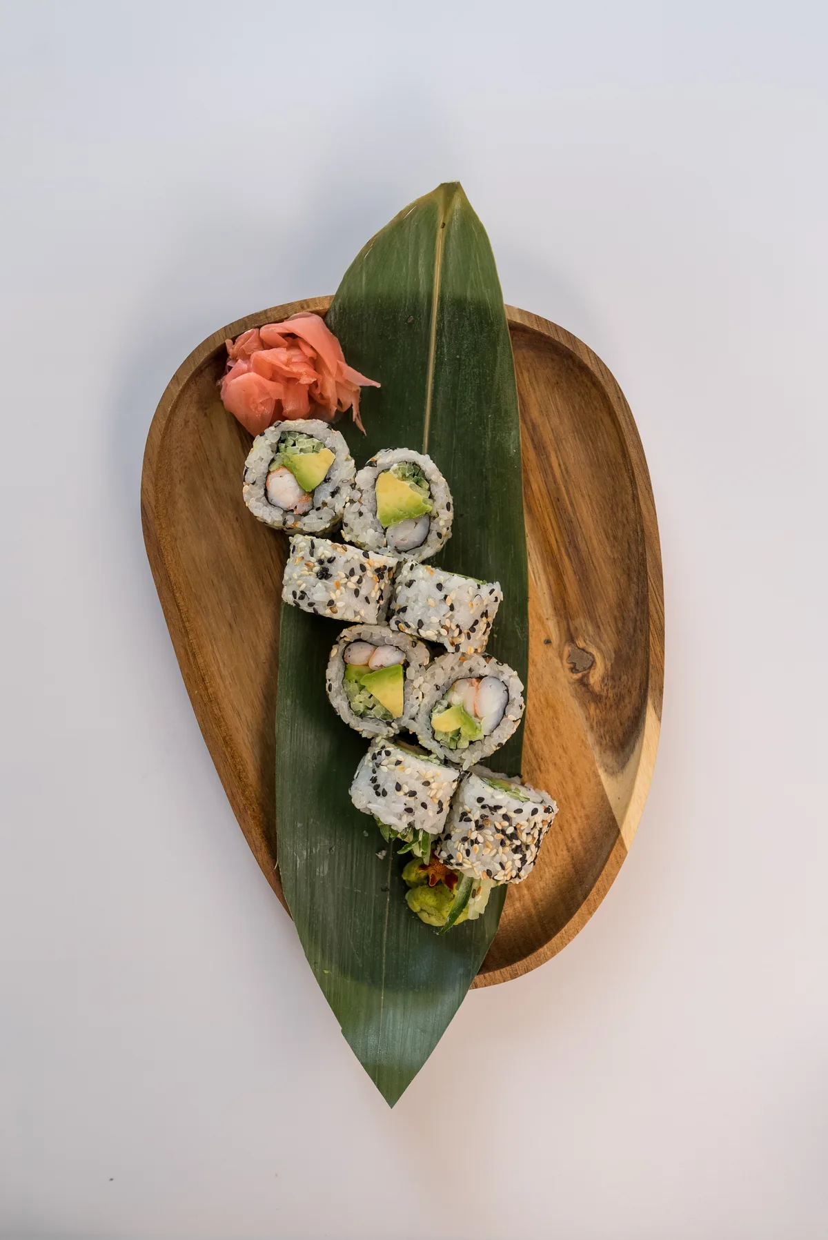 Uramaki krewetka parzona