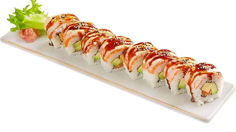 H8 extra  lazacos grillezett uramaki