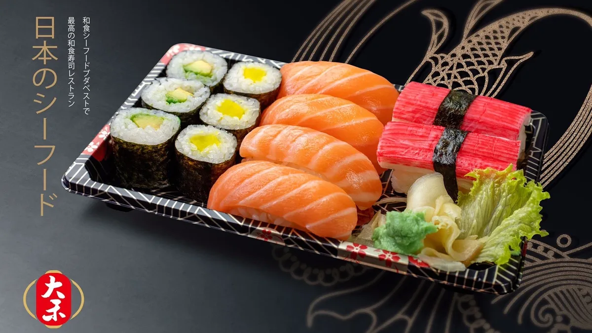 J8 12 db-os maki mixtál