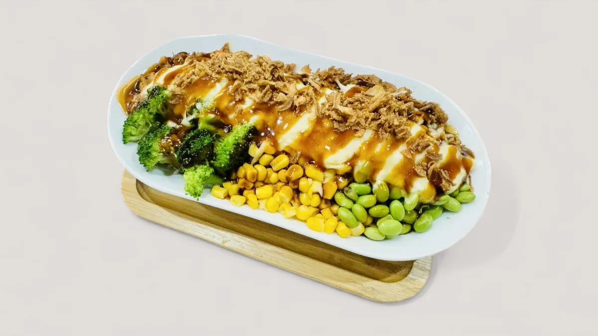 N10 Grillezett Teriyaki Lazac Rizs