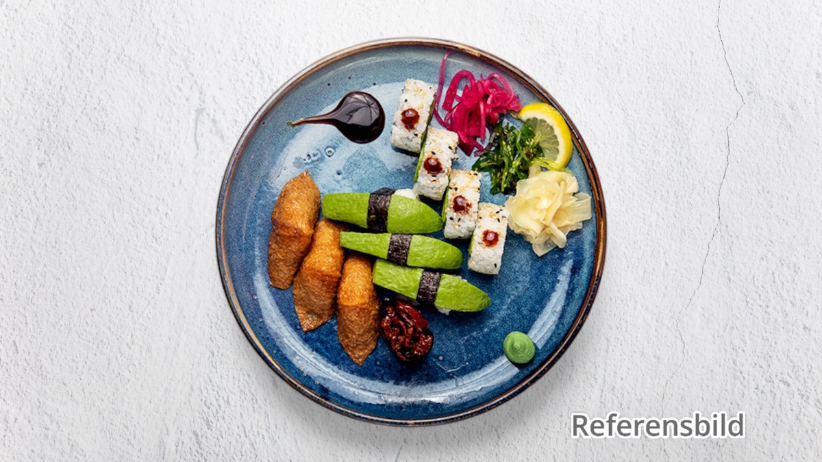 15. Vegetarisk Sushi - 10 Bitar