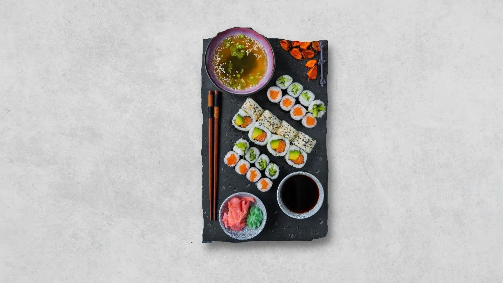 Miso + box sushi