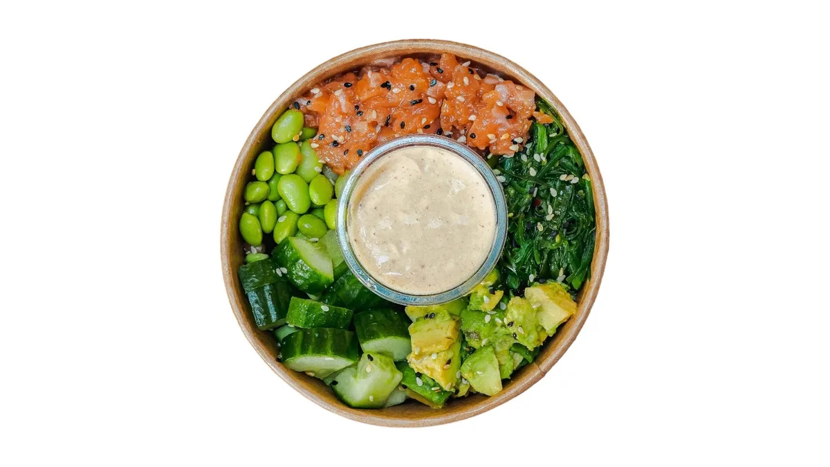 Poke Salmon