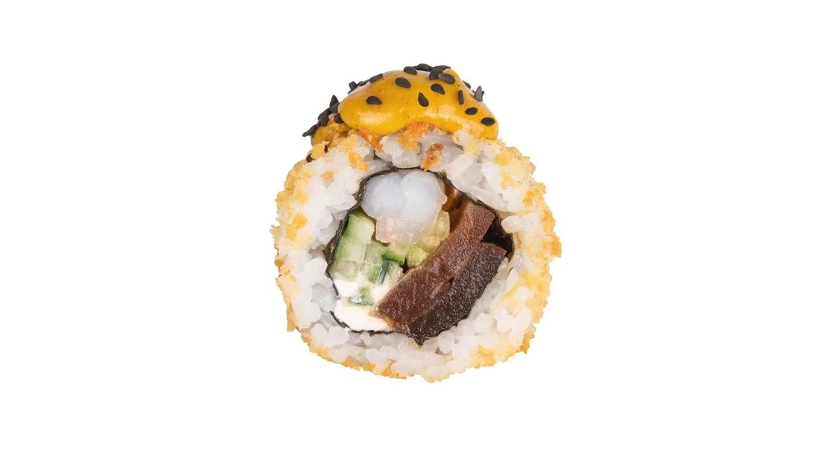 Uramaki z krewetką