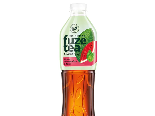 FUZETEA arbuz, mięta,  czarna herbata BEZ CUKRU