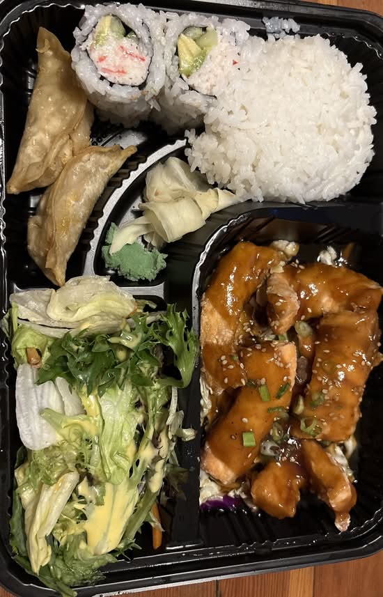 Salmon Bento