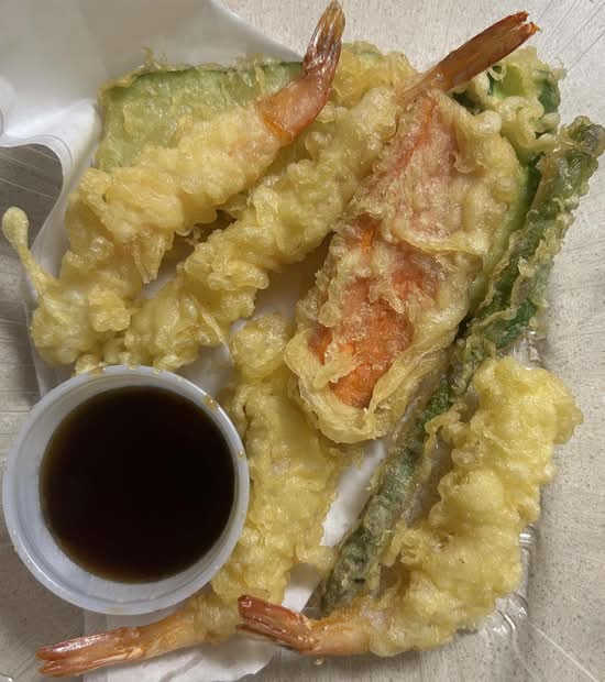 Veggie and Shrimp Tempura
