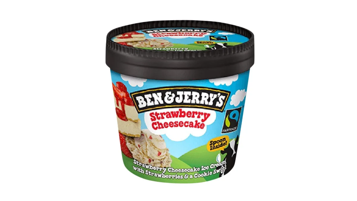 100ml Ben and Jerry’s Strawberry Cheesecake