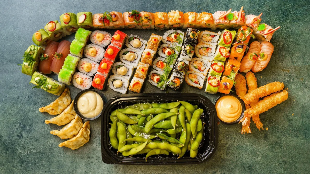 Deluxe box (64 stk + snacks)