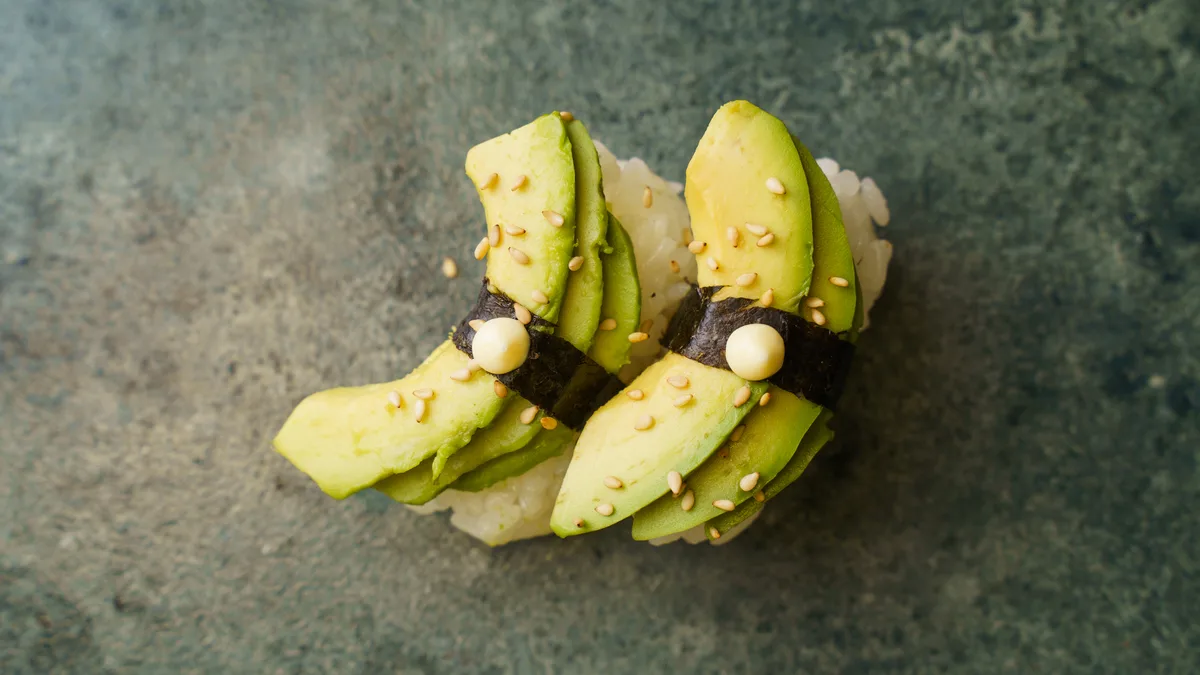 Nigiri Avocado (2 stk) (V, VG)