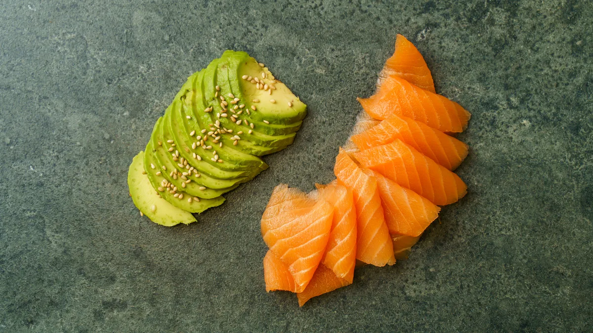 Sashimi laks (8 stk)