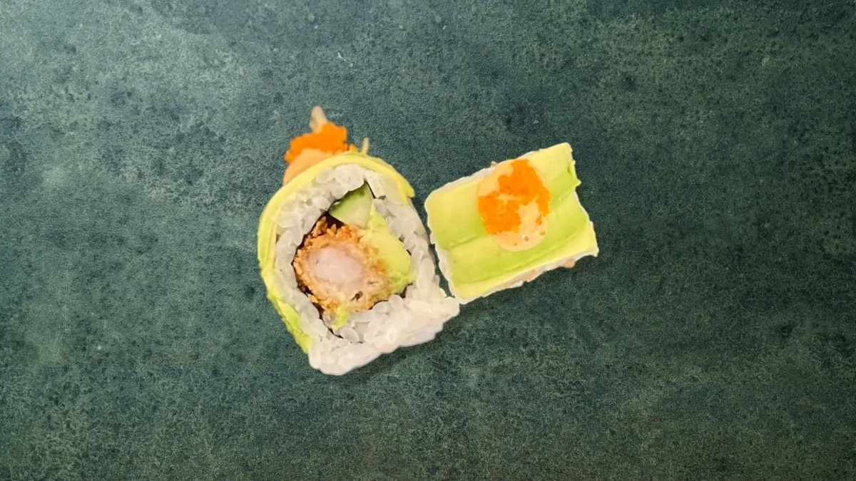 Uramaki Avocado Tempura (2 stk)