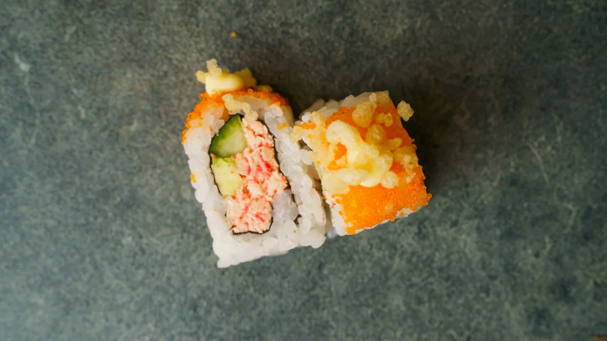 Uramaki California Crunch (2 stk)