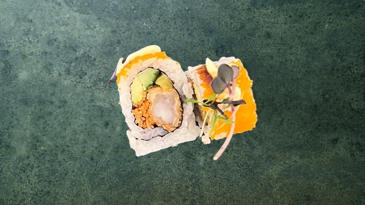 Uramaki Ebi Tempura (2 stk)