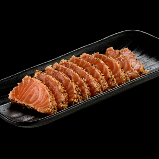 Hot Sashimi - Salmão