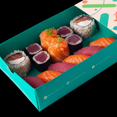 Petite Box Salmão Atum Integral - 14un