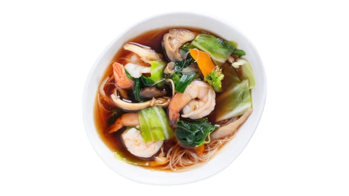 Pad Thai Supë me Karkaleca Deti