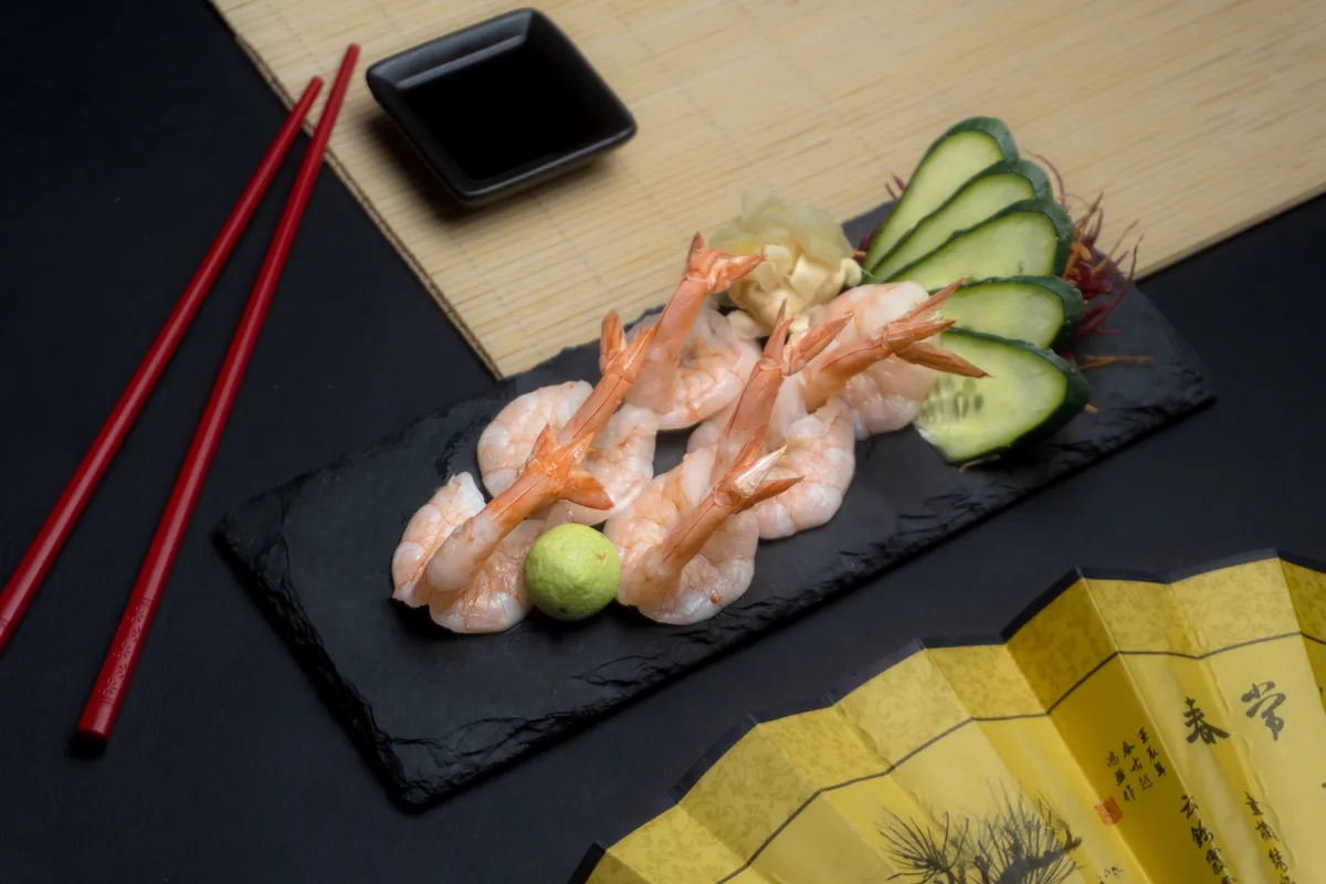Sashimi ebi shrimp (6 pcs)