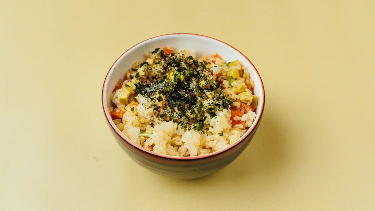 Chirashi losos