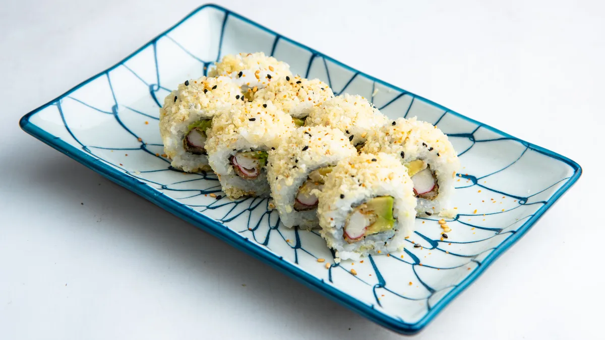 Crunchy california roll