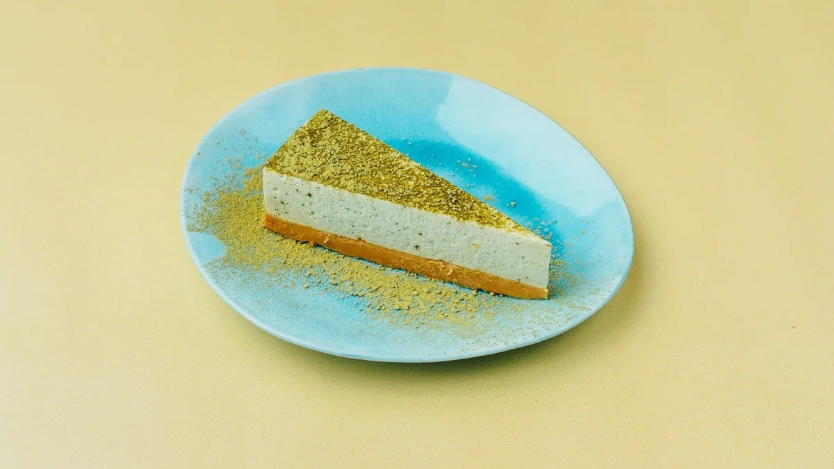 Matcha cheesecake