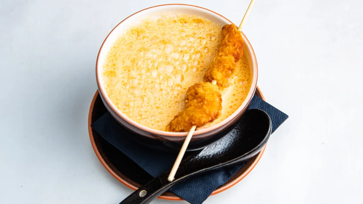 Spicy shrimp - coconut bisque