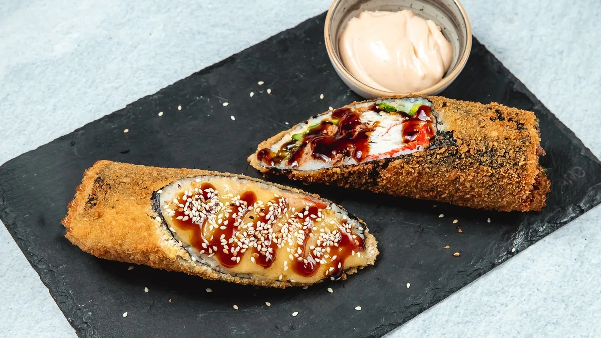 Burrito Krab Bişirilmiş