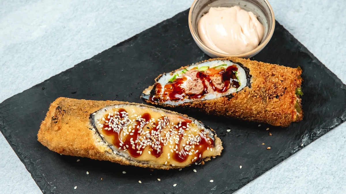 Burrito Tuna Bişirilmiş