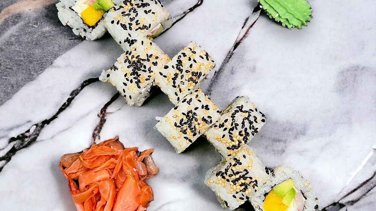 Crispy Shrimp California Roll