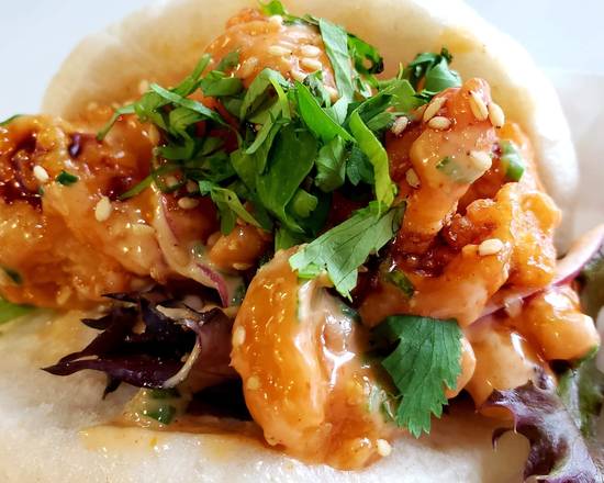 Crispy Shrimp Bao