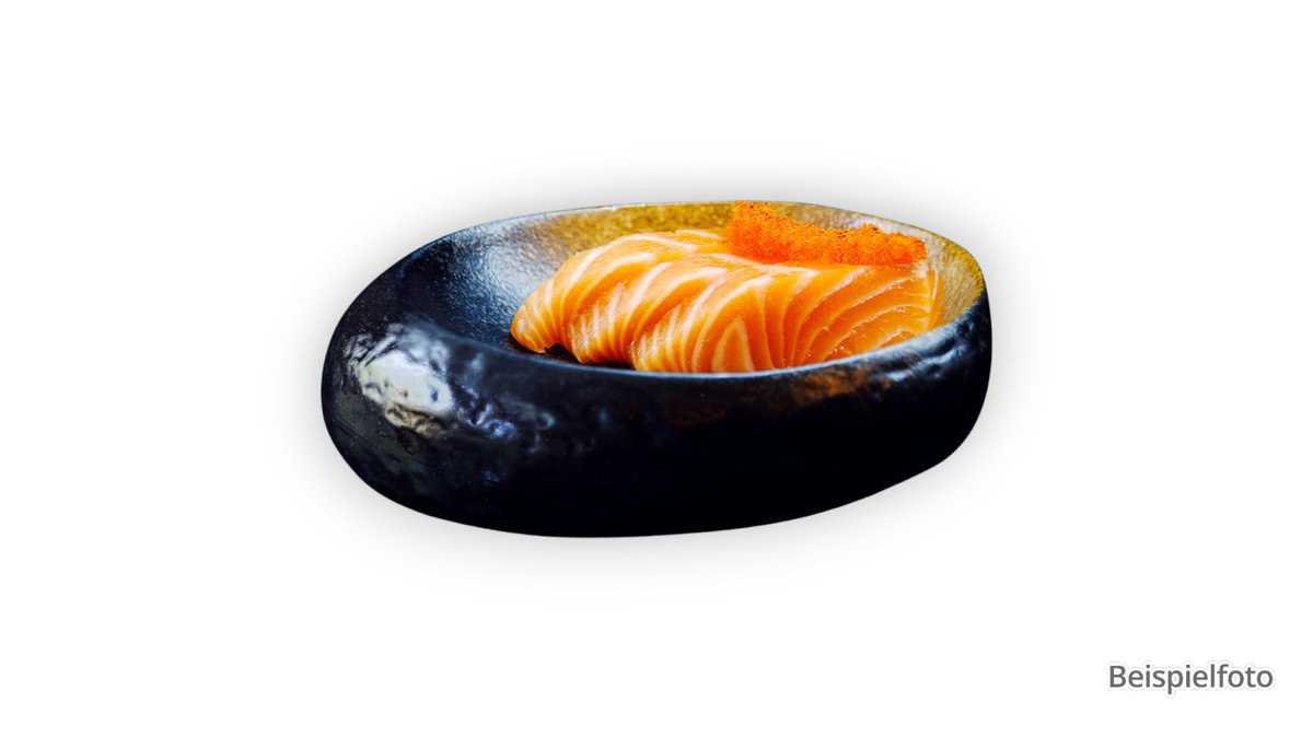 90. Lachs Sashim