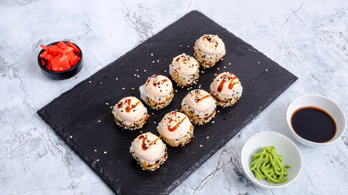 Baked Qızılbalıqlı Roll