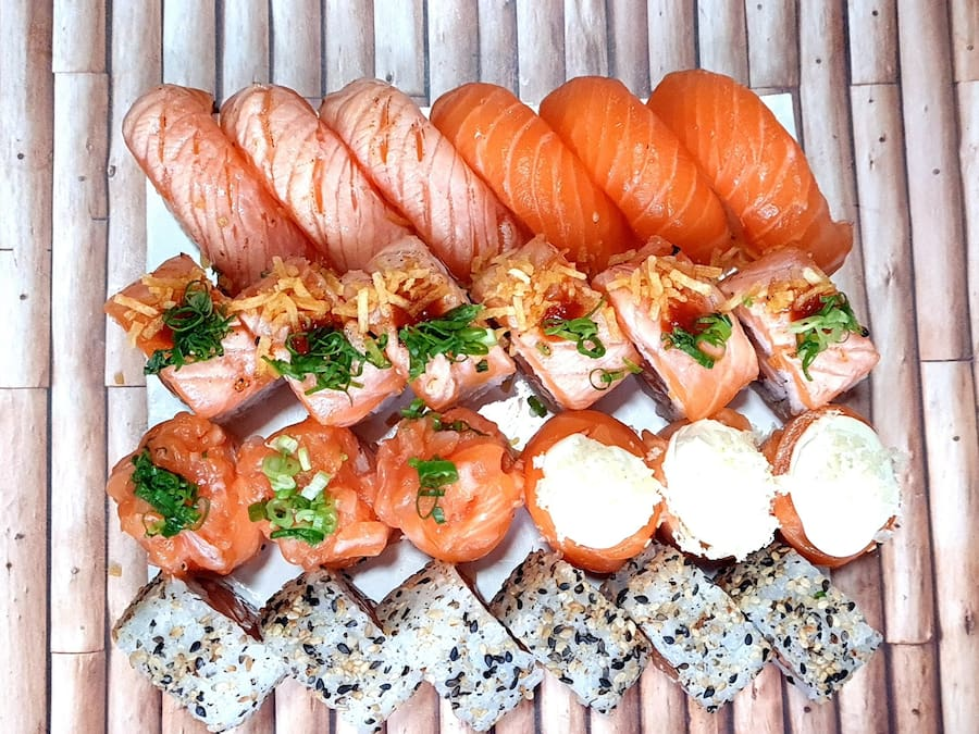 Box Two Salmon 24 Peças